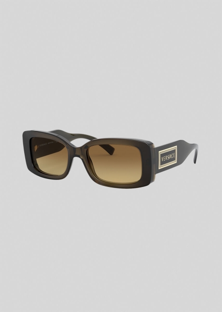 Ochelari de Soare Versace Versace 90s Vintage Logo Dama | QRICZWL-63